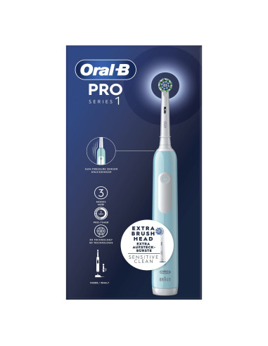 Oral-B Pro Series 1 Adulto Cepillo de dientes oscilante Azul, Blanco