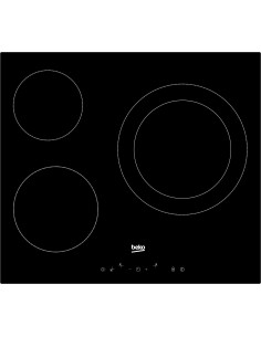 Beko HIC63402T hobs Negro Integrado Cerámico 3 zona(s)