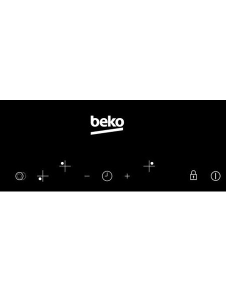 Beko HIC63402T hobs Negro Integrado Cerámico 3 zona(s)