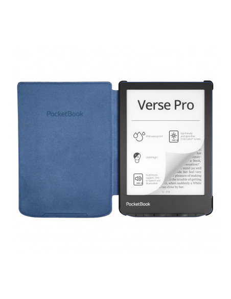 PocketBook H-S-634-F-WW funda para libro electrónico 15,2 cm (6") Azul, Blanco