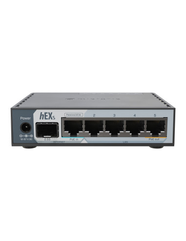 Mikrotik E60IUGS router Gigabit Ethernet Negro