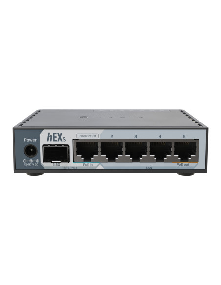 Mikrotik E60IUGS router Gigabit Ethernet Negro