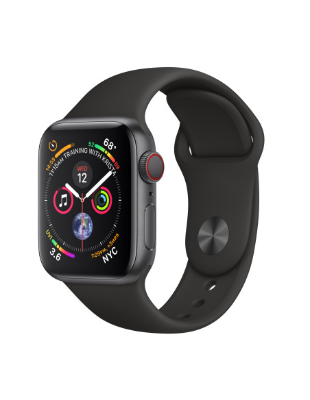 Apple Watch Series 4 OLED 40 mm Digital 324 x 394 Pixeles Pantalla táctil 4G Gris Wifi GPS (satélite)