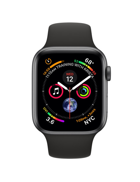 Apple Watch Series 4 OLED 40 mm Digital 324 x 394 Pixeles Pantalla táctil 4G Gris Wifi GPS (satélite)