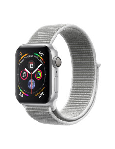 Apple Watch Series 4 OLED 40 mm Digital 324 x 394 Pixeles Pantalla táctil Plata Wifi GPS (satélite)