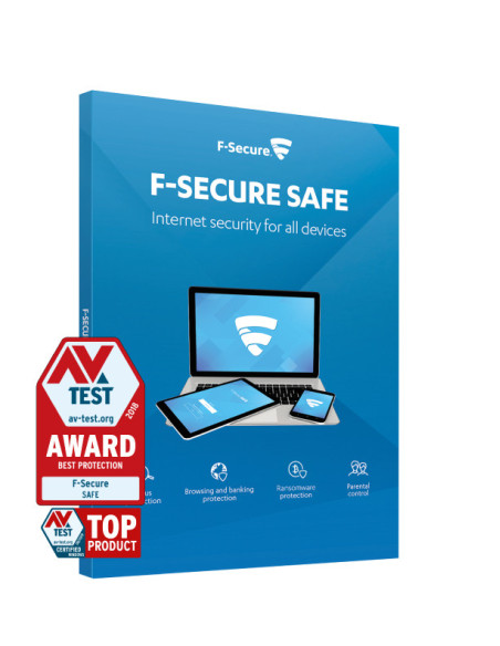 F-SECURE SAFE Seguridad de antivirus Completo Plurilingüe 1 año(s)