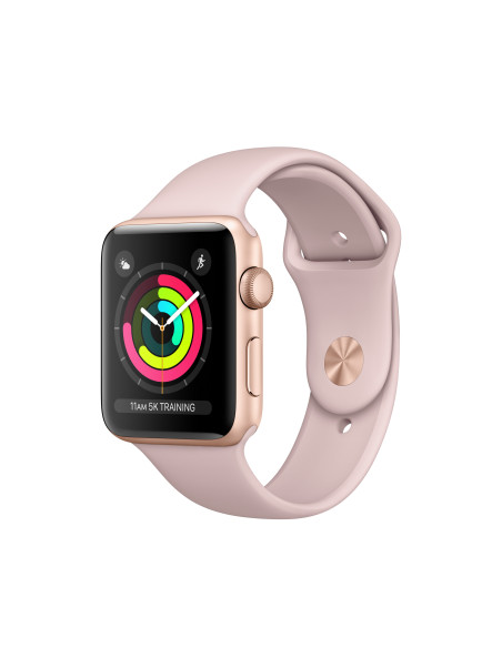 Apple Watch Series 3 OLED 42 mm Digital 312 x 390 Pixeles Pantalla táctil Oro Wifi GPS (satélite)