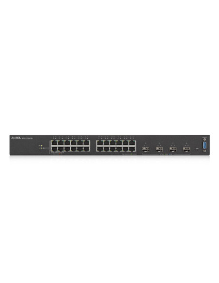 Zyxel XGS2210-28 Gestionado L2 Gigabit Ethernet (10 100 1000) 1U Negro