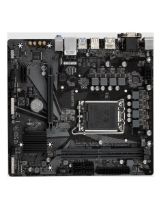 GIGABYTE H610M S2H V2 DDR4 Placa base - Compatible con procesadores Intel Core 14th CPUs, 6+1+1 Hybrid Phases Digital VRM, up 2