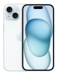 Apple iPhone 15 15,5 cm (6.1") SIM doble iOS 17 5G USB Tipo C 256 GB Azul