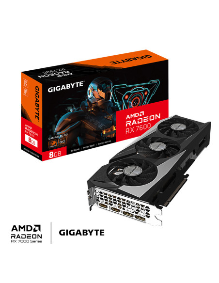 GIGABYTE GAMING Radeon RX 7600 OC 8G AMD 8 GB GDDR6