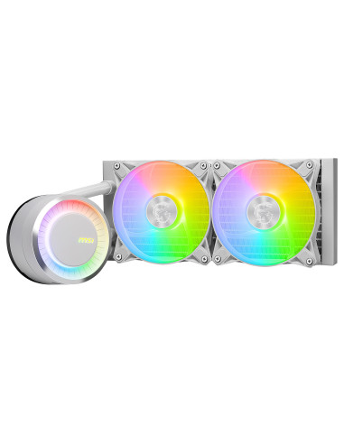 MSI MAG Coreliquid E240 WHITE Placa base, Procesador Kit de refrigeración líquida 12 cm Blanco