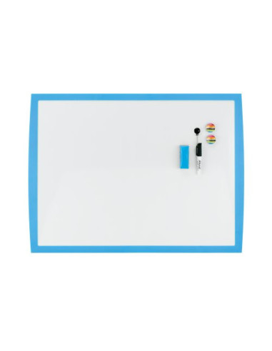 Rexel Pizarra blanca JOY azul 430 x 585 mm
