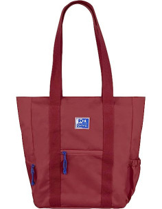 Oxford 400174105 bolso y bandolera Poliéster Borgoña Mujer Bolsa de hombro