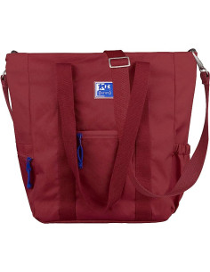 Oxford 400174105 bolso y bandolera Poliéster Borgoña Mujer Bolsa de hombro 2