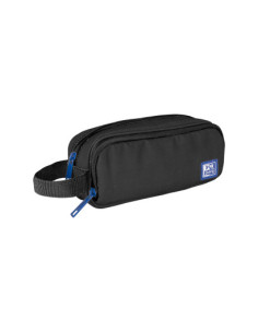 Oxford 400174117 caja de lápices Estuche suave Tereftalato de polietileno reciclado (rPET) Negro