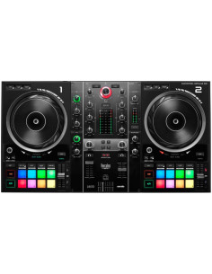 Hercules Inpulse 500 DVS (Sistema de vinilo digital) para scratch digital Negro