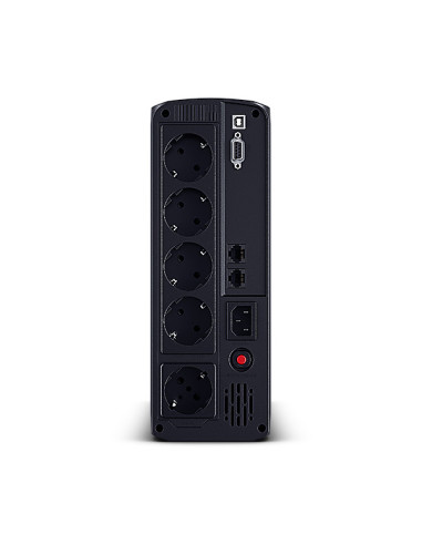 CyberPower VP1200ELCD sistema de alimentación ininterrumpida (UPS) Línea interactiva 1,2 kVA 720 W 5 salidas AC