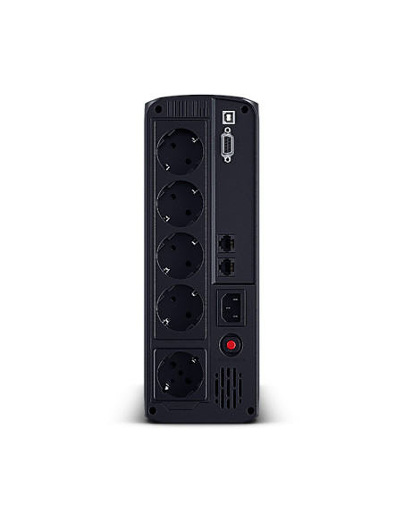CyberPower VP1200ELCD sistema de alimentación ininterrumpida (UPS) Línea interactiva 1,2 kVA 720 W 5 salidas AC