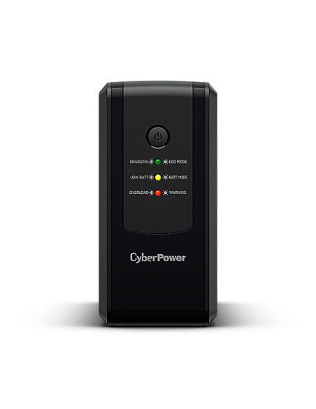 CyberPower UT650EG sistema de alimentación ininterrumpida (UPS) Línea interactiva 0,65 kVA 360 W 3 salidas AC