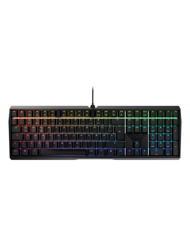 CHERRY MX 3.0S RGB teclado Juego USB QWERTZ Alemán Negro