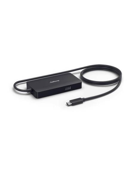 Jabra 14207-58 hub de interfaz USB 3.2 Gen 1 (3.1 Gen 1) Type-C Negro