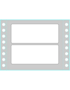 Tico TAB1-0893 etiqueta de impresora Blanco Etiqueta para impresora autoadhesiva