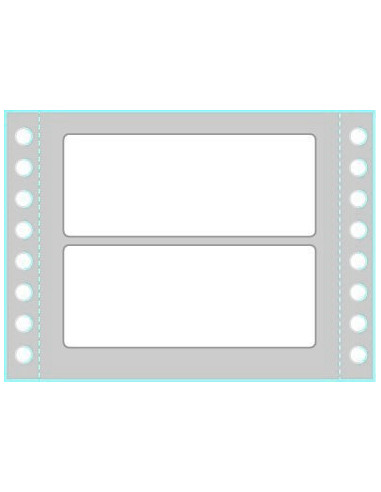 Tico TAB1-0893 etiqueta de impresora Blanco Etiqueta para impresora autoadhesiva