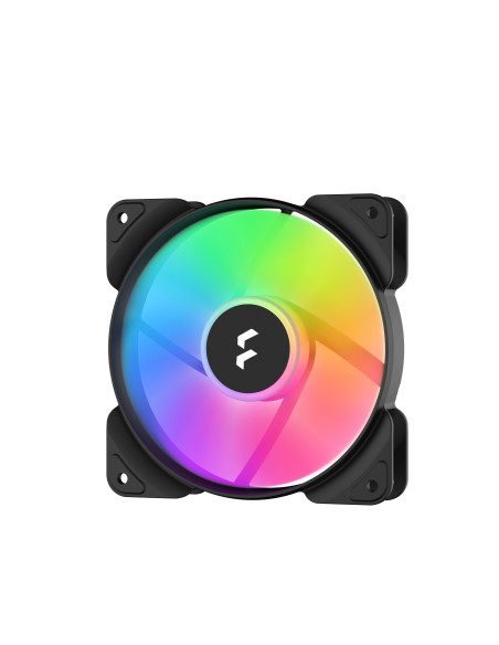 Fractal Design Aspect 12 RGB PWM Carcasa del ordenador Ventilador 12 cm Negro 1 pieza(s)