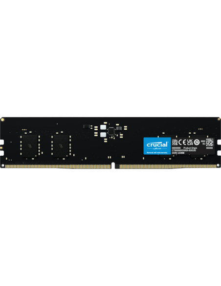 Crucial CT8G48C40U5 módulo de memoria 8 GB 1 x 8 GB DDR5 4800 MT s 288-pin DIMM