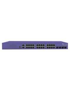 Extreme networks ExtremeSwitching X435 Gestionado Gigabit Ethernet (10 100 1000) Energía sobre Ethernet (PoE) Violeta
