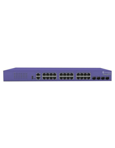 Extreme networks ExtremeSwitching X435 Gestionado Gigabit Ethernet (10 100 1000) Energía sobre Ethernet (PoE) Violeta