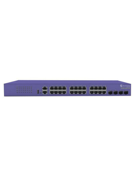 Extreme networks ExtremeSwitching X435 Gestionado Gigabit Ethernet (10 100 1000) Energía sobre Ethernet (PoE) Violeta