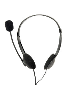Gembird MHS-123 auricular y casco Auriculares Alámbrico Diadema Llamadas Música Negro 2