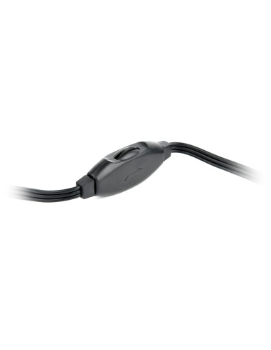 Gembird MHS-123 auricular y casco Auriculares Alámbrico Diadema Llamadas Música Negro