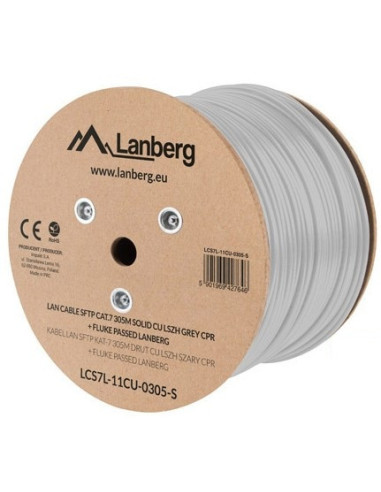 Lanberg LCS7L-11CU-0305-S cable de red Blanco 305 m Cat7 S FTP (S-STP)