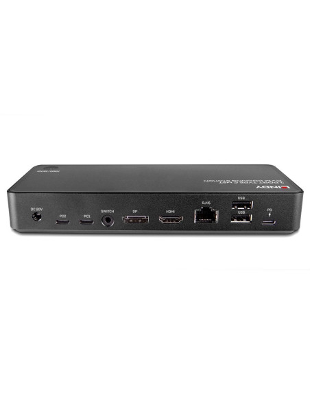 Lindy 43202 interruptor KVM Negro