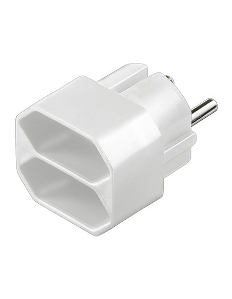 Goobay 51000 adaptador e inversor de corriente Blanco