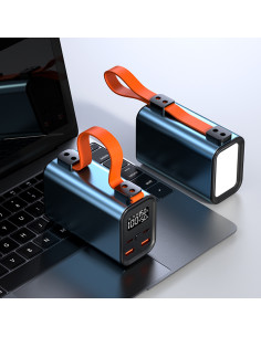 Leotec Batería externa para portátiles 100W PD 30.000mAh 2