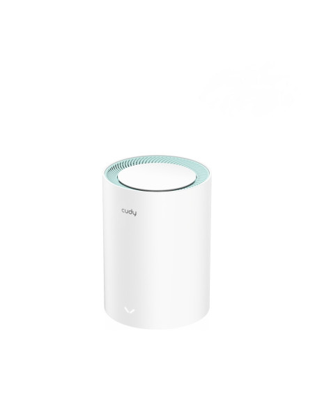 Cudy M1300 1-PACK sistema Wi-Fi Mesh (Wi-Fi en malla) Doble banda (2,4 GHz   5 GHz) Wi-Fi 5 (802.11ac) Blanco Interno