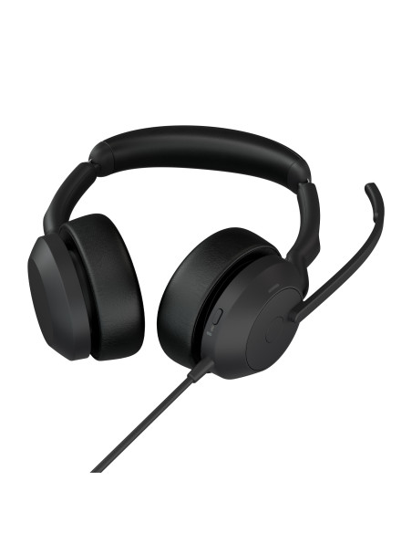 Jabra Evolve2 50 Auriculares Inalámbrico y alámbrico Diadema Oficina Centro de llamadas USB Tipo C Bluetooth Negro