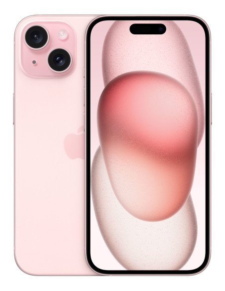 Apple iPhone 15 15,5 cm (6.1") SIM doble iOS 17 5G USB Tipo C 128 GB Rosa