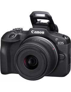Canon EOS R100 + RF-S 18-45mm F4.5-6.3 IS STM Kit MILC 24,1 MP CMOS 6000 x 4000 Pixeles Negro 2