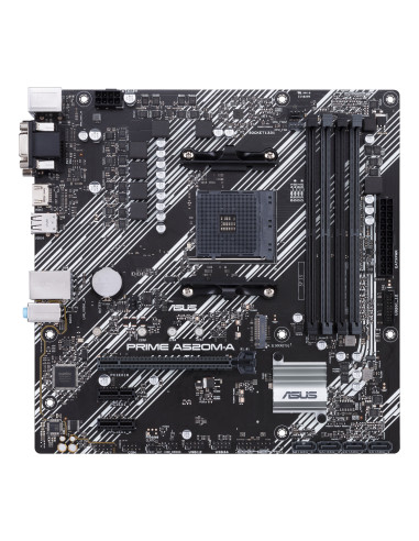 ASUS PRIME A520M-A II CSM AMD A520 Zócalo AM4 micro ATX