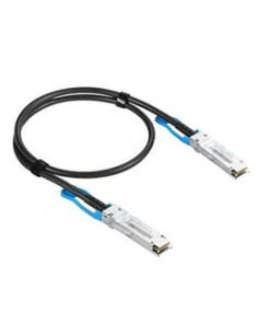 Extreme networks 100G-DACP-QSFPZ5M Cable de fibra óptica e InfiniBand 0,5 m QSFP28 Negro