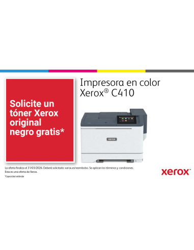 Xerox C410 A4 40 ppm Impresora a doble cara PS3 PCL5e 6 2 bandejas 251 hojas