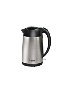 Bosch TWK3P420 tetera eléctrica 1,7 L 2400 W Negro, Acero inoxidable