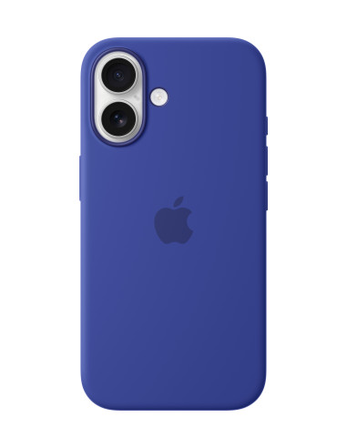 Apple Funda de silicona con MagSafe para el iPhone 16 - Azul ultramar