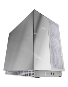 Mars Gaming MC-NOVA3, Caja Gaming Custom XXL E-ATX, Tripe Cristal Cromado Continuo Sin Marco, Soporte Completo Refrigeración 2