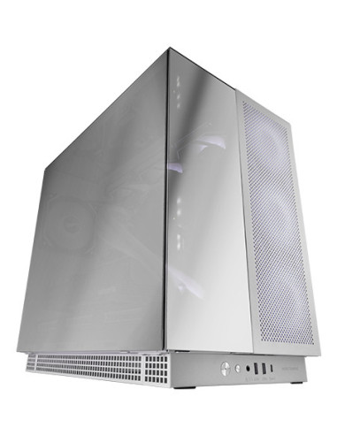 Mars Gaming MC-NOVA3, Caja Gaming Custom XXL E-ATX, Tripe Cristal Cromado Continuo Sin Marco, Soporte Completo Refrigeración